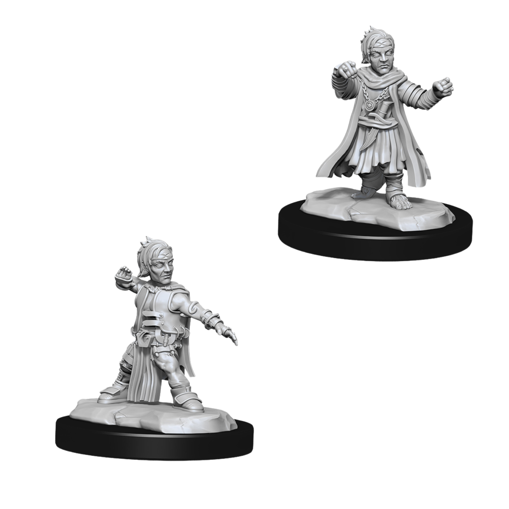 DND Pathfinder Battles Deep Cuts W15 Halfling Monk Male