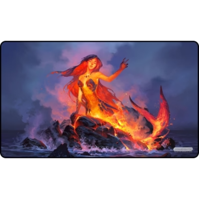 Playmat: Lava Mermaid