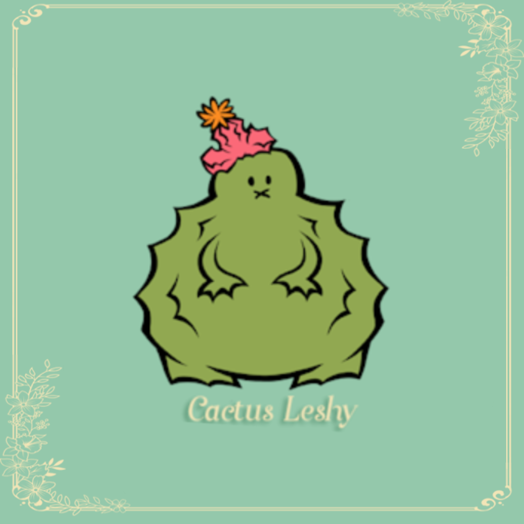 Sticker: Leshy Cactus