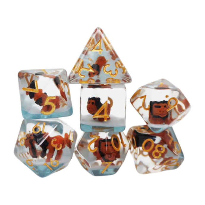 FBG RPG Dice Set Ferocious Feline