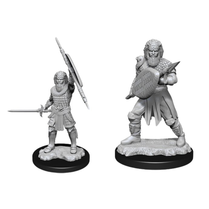 DND Nolzur's Marvelous Unpainted Miniatures W13 Human Fighter Male