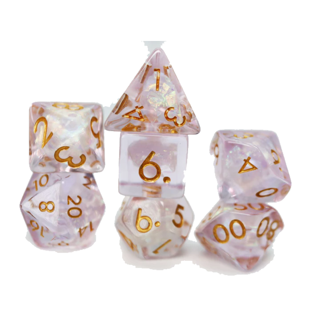 FBG RPG Dice Set Sakura Petals