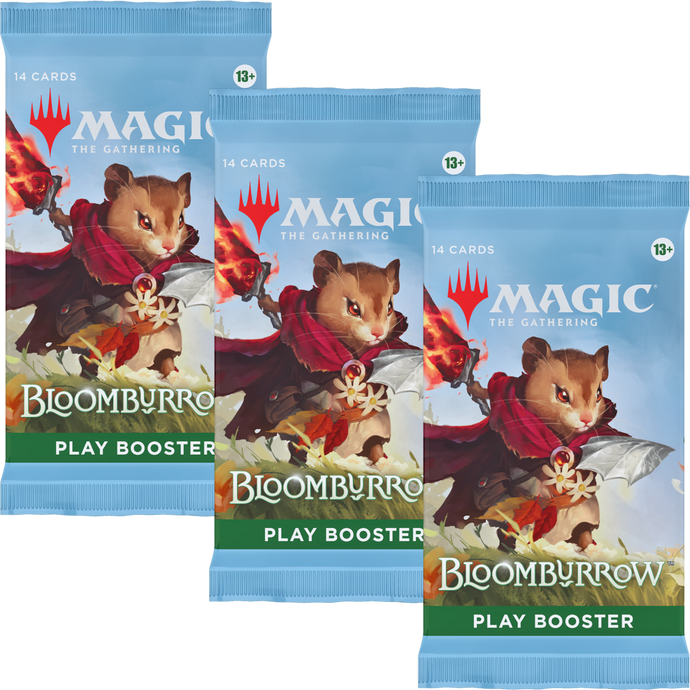 MTG Bloomburrow Play Booster Pack x3