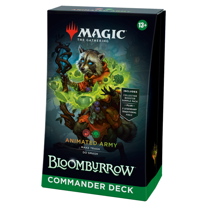 MTG Bloomburrow Commander Deck - Animated Army