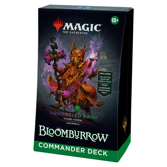 MTG Bloomburrow Commander Deck - Squirreled Away