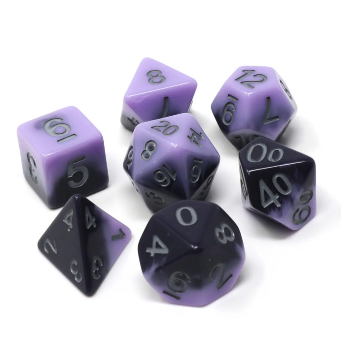 DHD RPG Dice Set Overcast