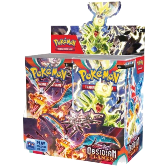 Pokemon TCG Scarlet & Violet Obsidian Flames Booster Box (36 Booster Packs)