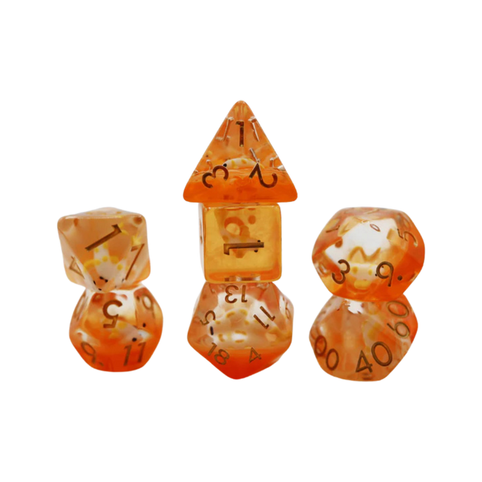 FBG RPG Dice Set Golden Koi