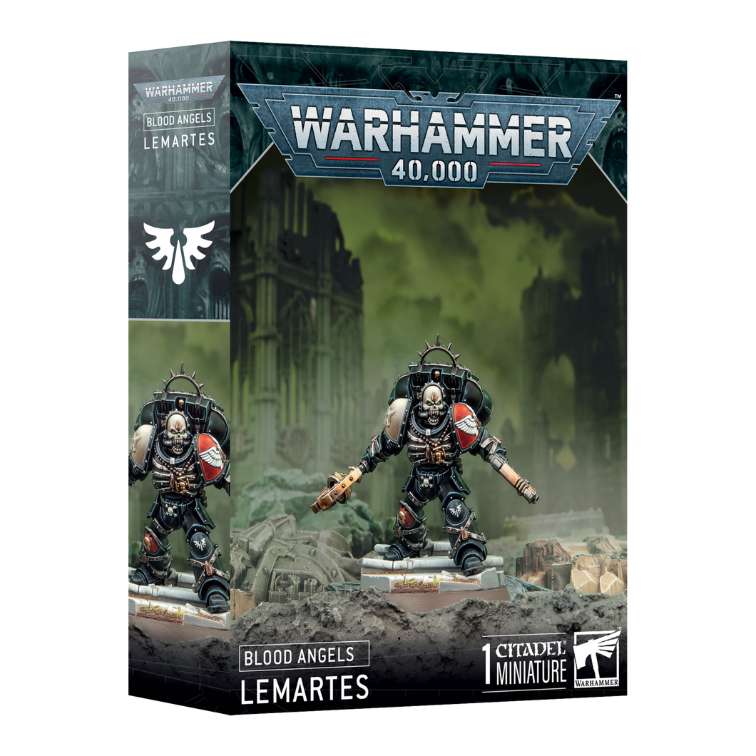 Warhammer 40K Blood Angels Lemartes