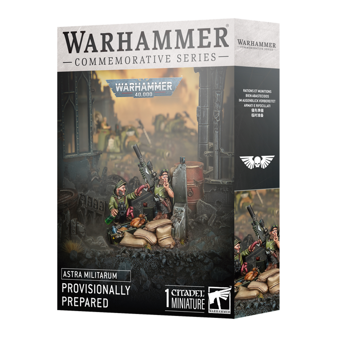 Warhammer 40k Commemorative Series: Astra Militarum: Provisionally Prepared