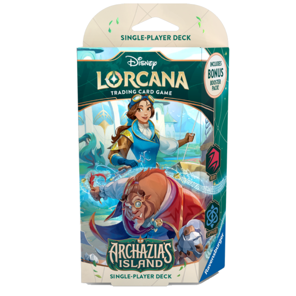 Disney Lorcana TCG Archazia's Island Starter Deck - Ruby & Sapphire