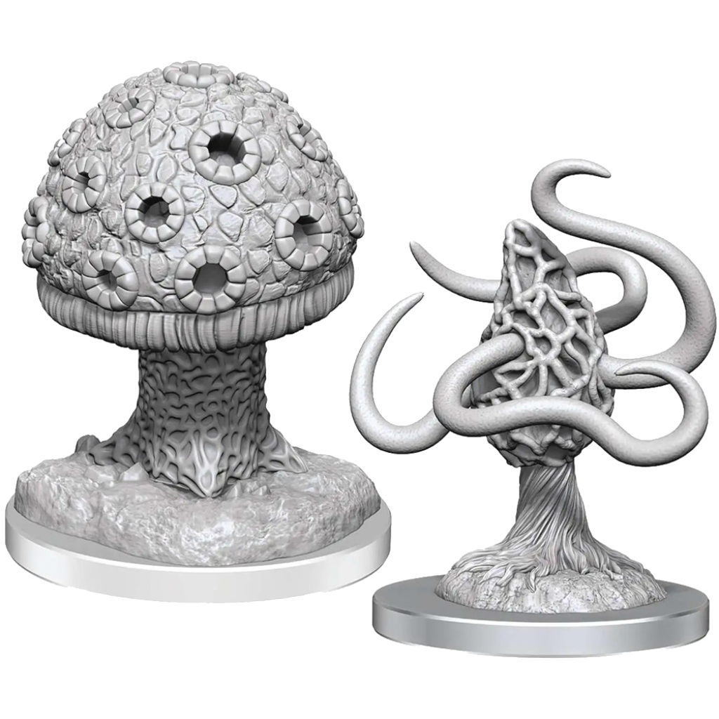 DND Nolzur's Marvelous Unpainted Miniatures W21 Shrieker & Violet Fungus