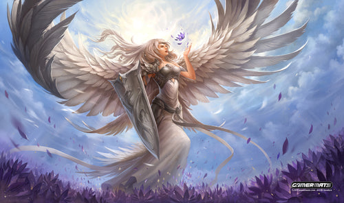 Playmat: Angel in White