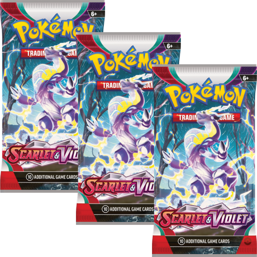 Pokemon BOOster bags top x3