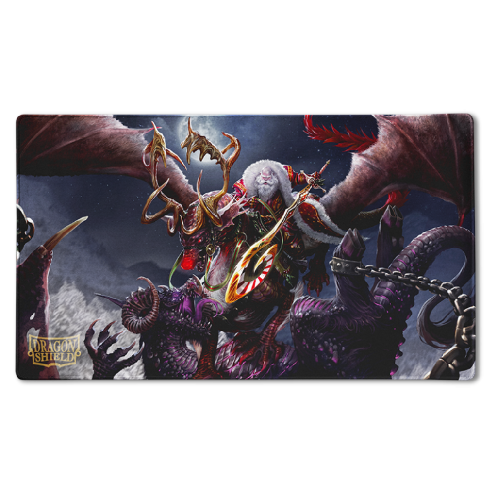 Dragon Shield Playmat Art Christmas Dragon 2022